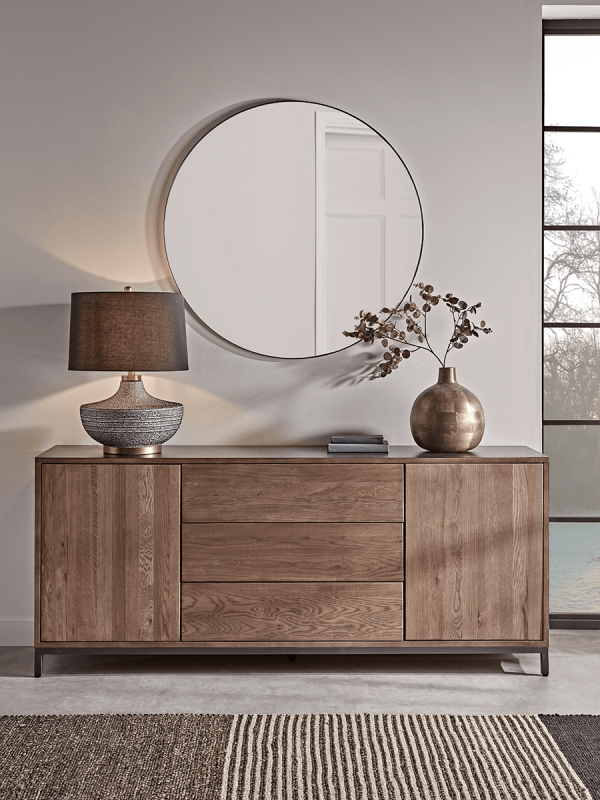 NEW Burnt Oak Sideboard