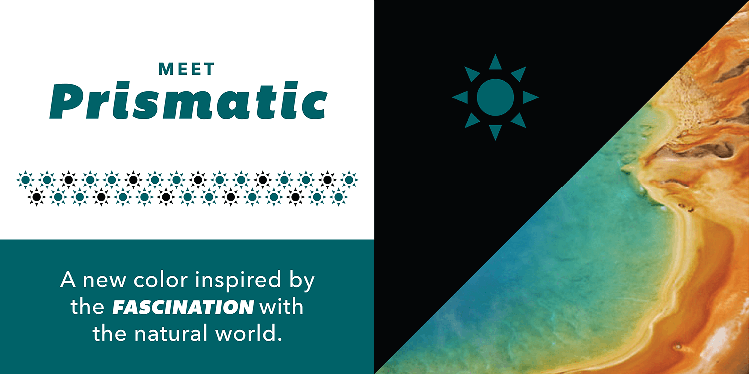 Meet Prismatic, inspired by the fascination with the natural world.