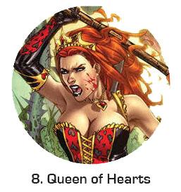 Image of Queen of Hearts Button