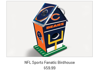 NFL Sports Fanatic Birdhouse