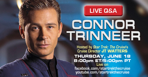 Connor Trinneer Live!