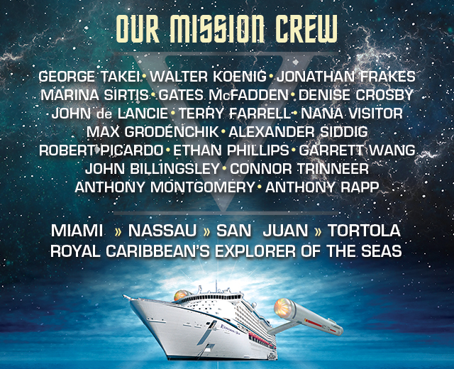 Star Trek The Cruise V - Lineup