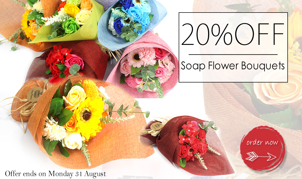 Soap Flower Bouquets