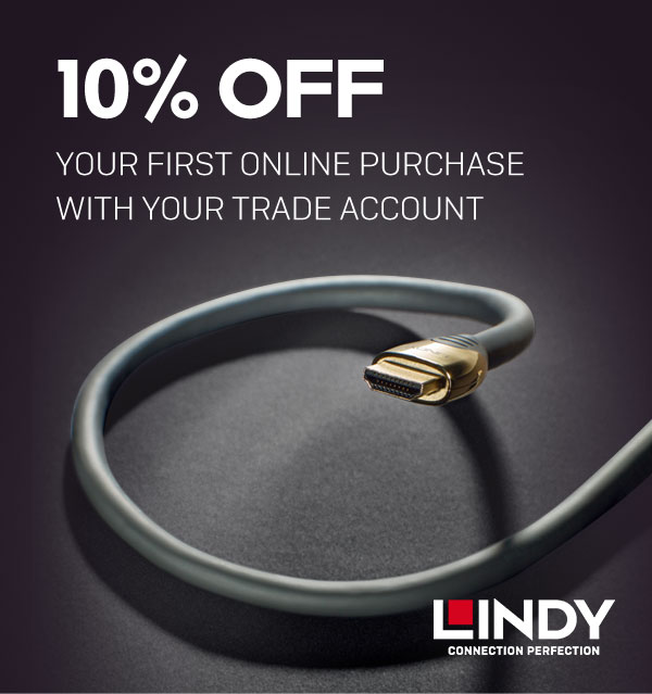 10% off your first online purchase with your trade account