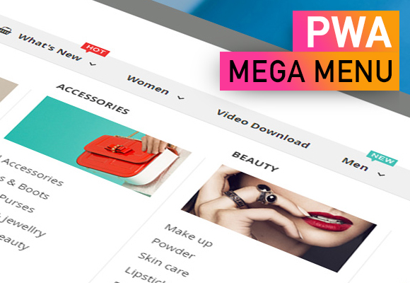 UB Mega Menu for Magento PWA Studio