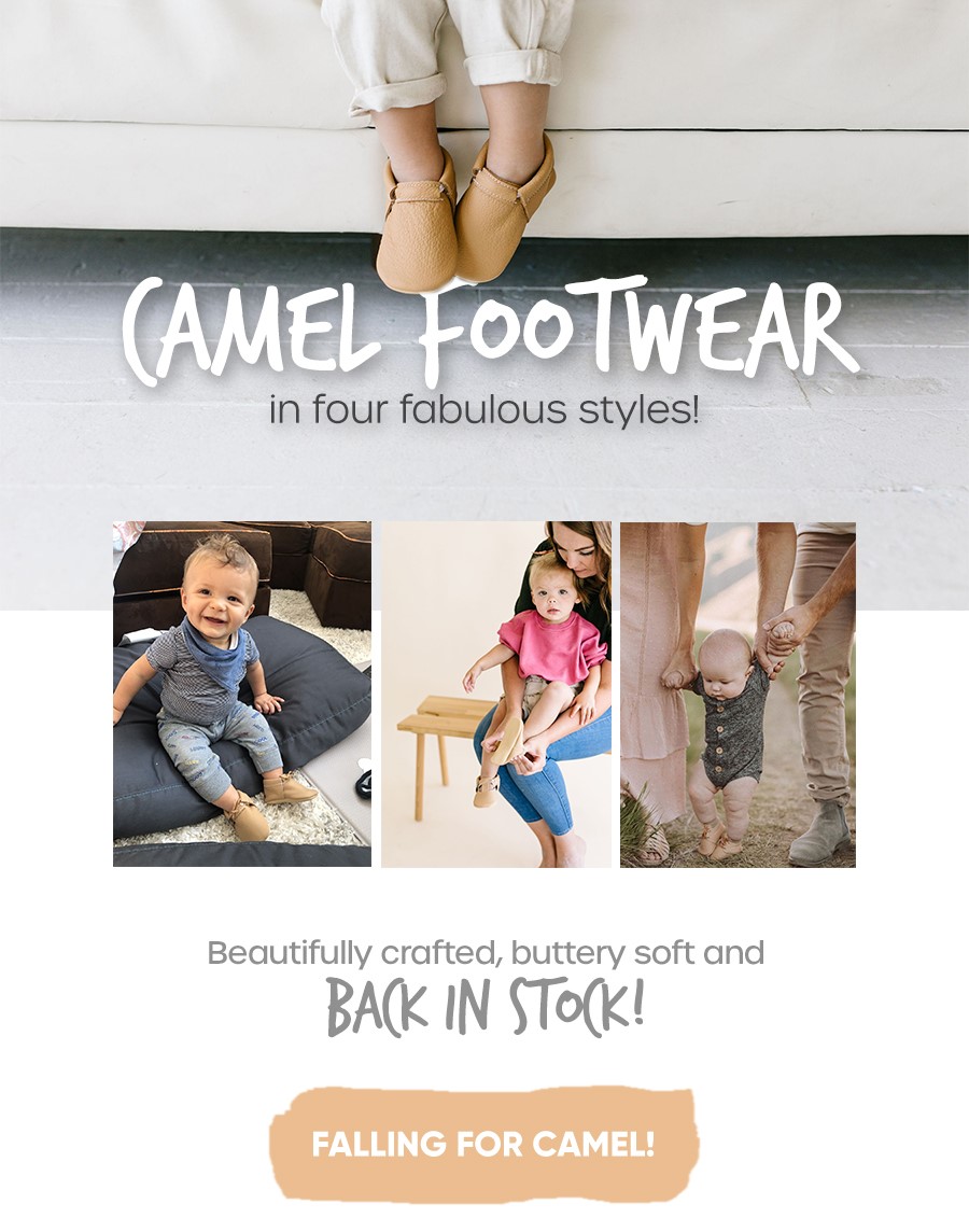 Camel Footwear is back in stock