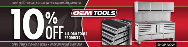 Save 10% on All OEM Tools Products