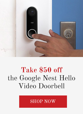 Take $50 off the Google Nest Hello Video Doorbell