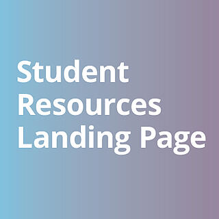 Student Resources Landing Page