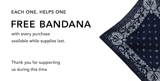 Free Bandana with Purchase