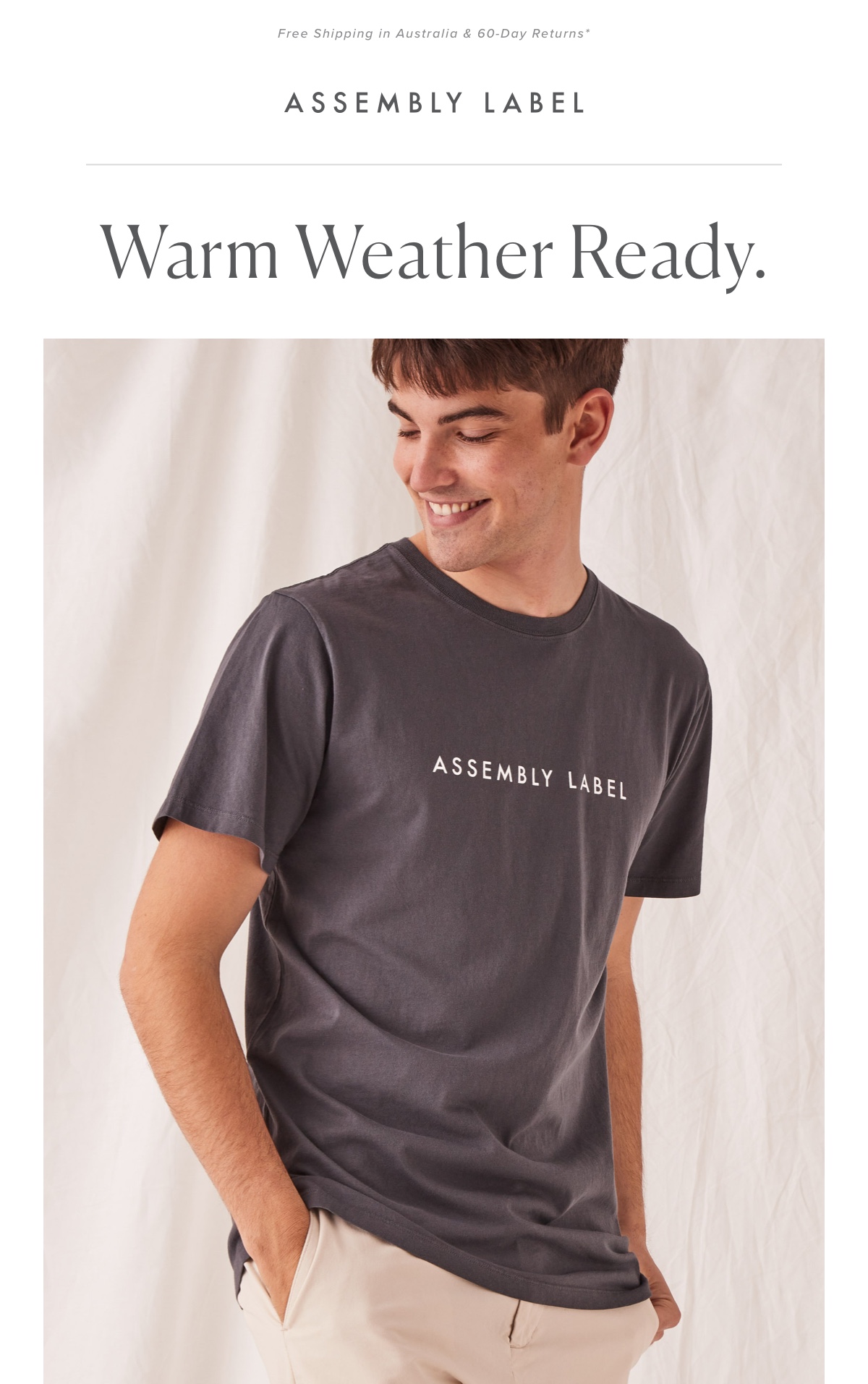 Mens Tees | Assembly Label