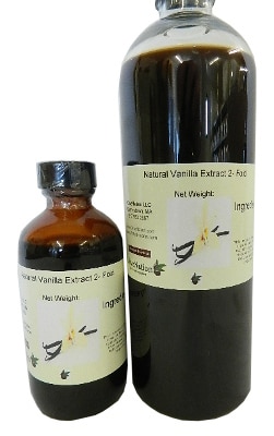 Image of Vanilla Extract Natural 2 x Fold