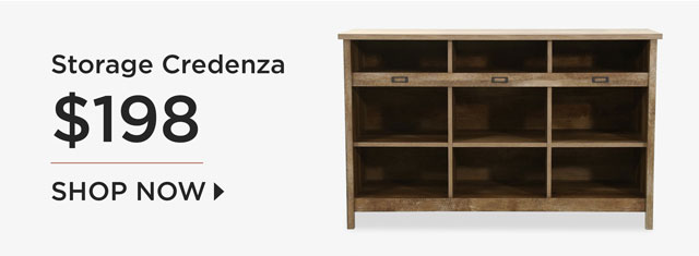 Storage Credenza - $198 - Shop Now