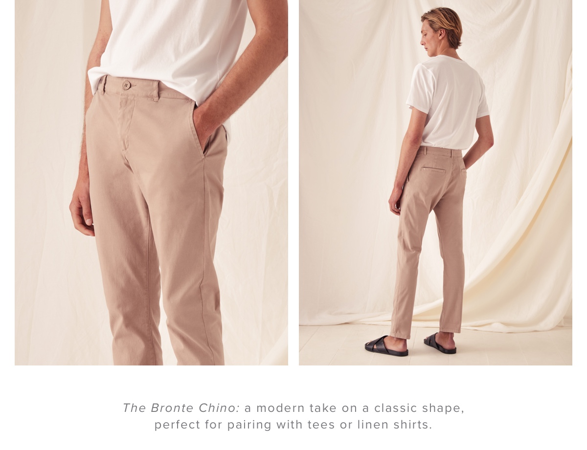 Bronte Chino Pant Husk | Assembly Label