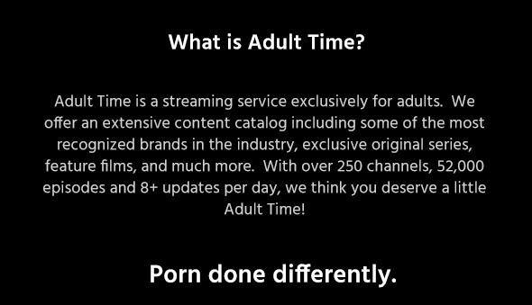 What is Adult Time?