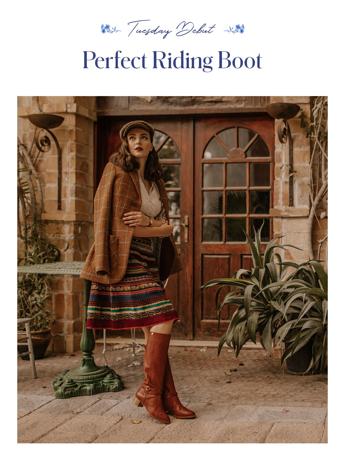 Tuesday Debut Perfect Riding Boot