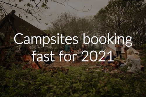 Campsites Booking Out for 2021