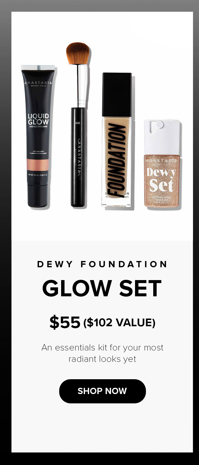Dewy Foundation Glow Set - Shop Now