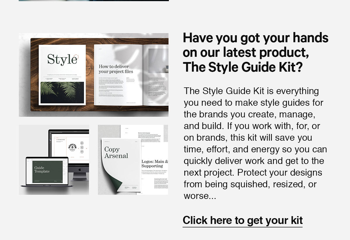 Click here to grab your copy of The Style Guide Kit!
