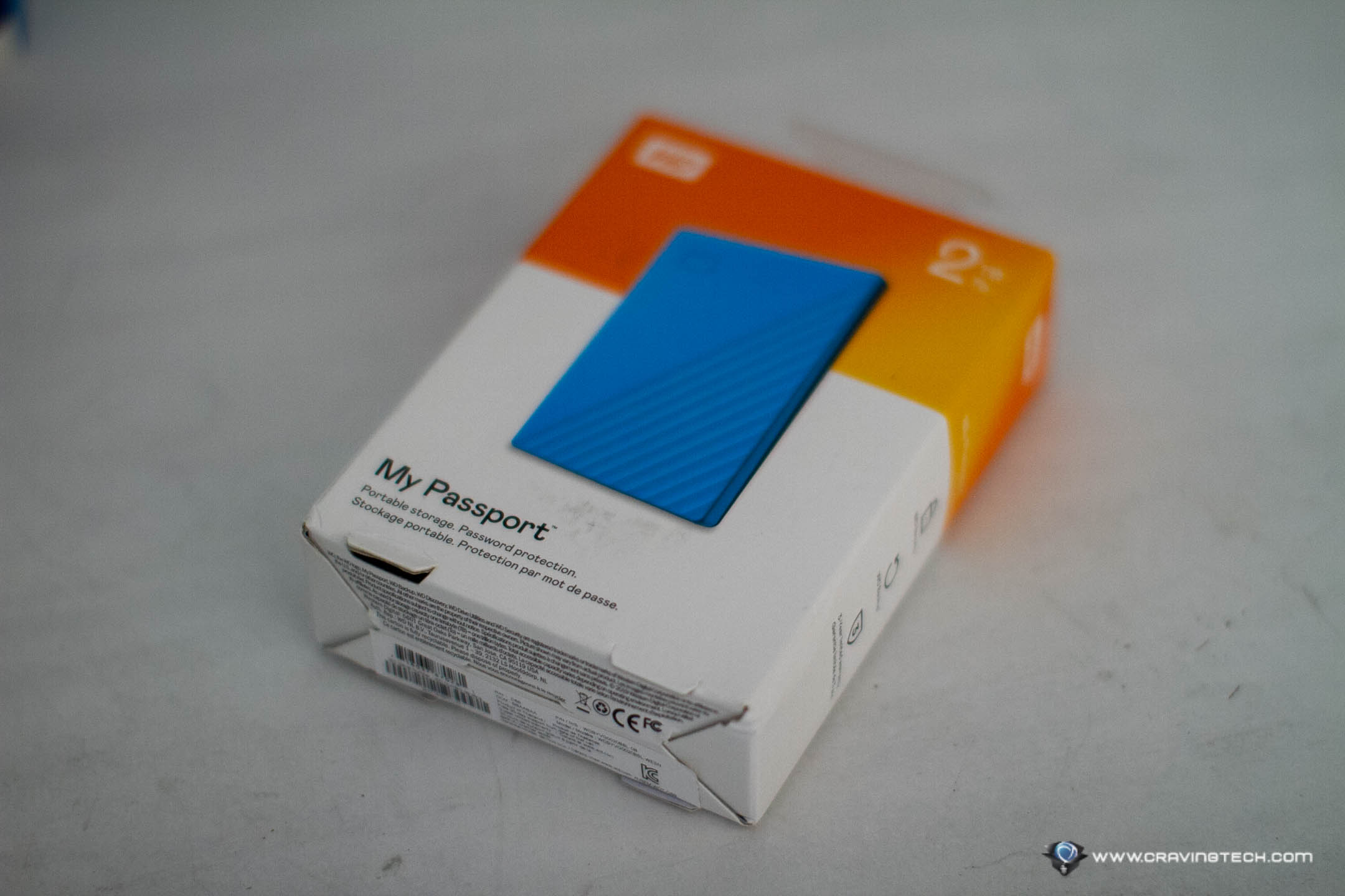 A very slim, portable hard drive  WD My Passport Review