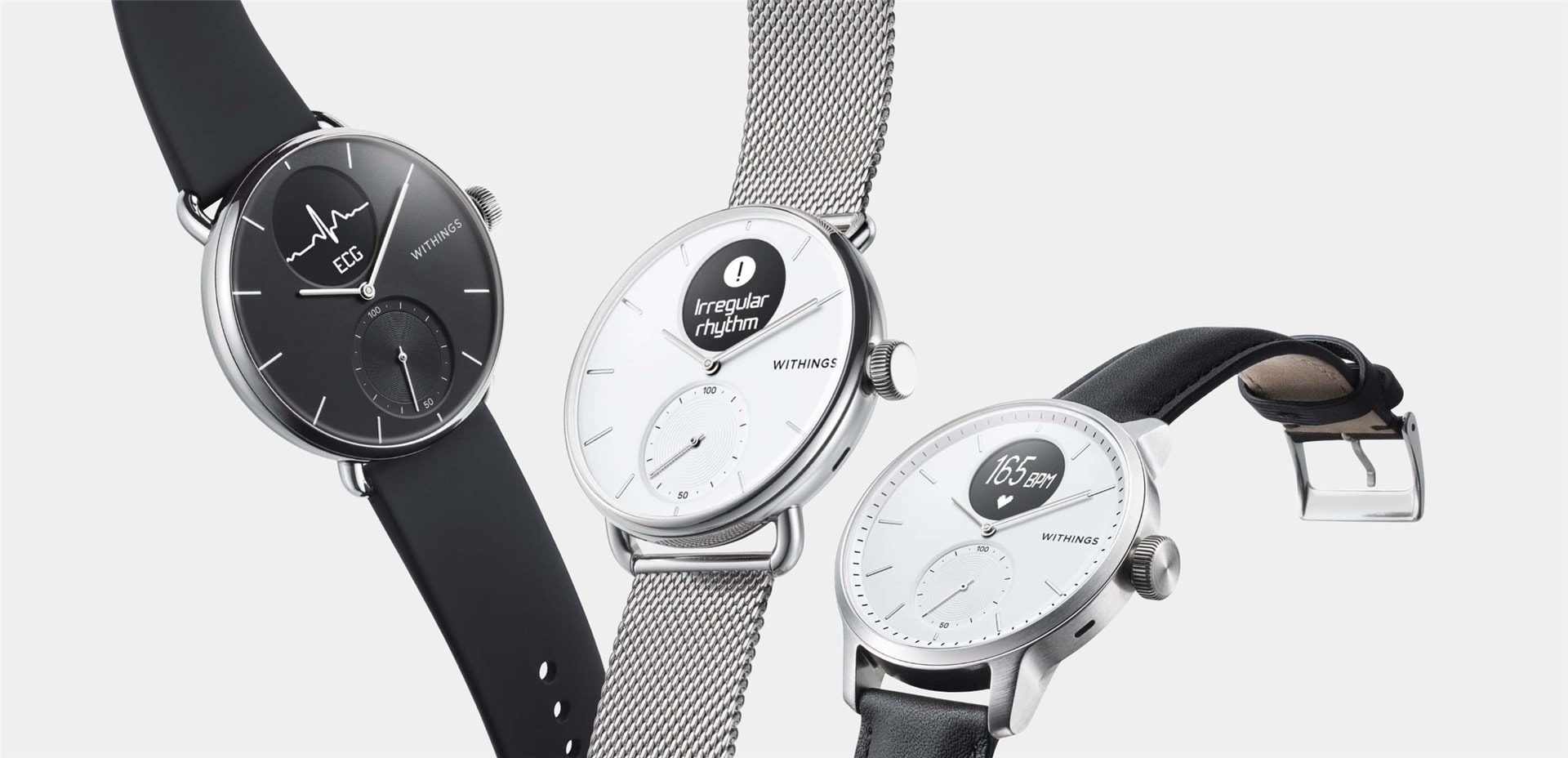 First smartwatch with medical-grade Electrocardiogram and Sleep Apnea detection from Withings