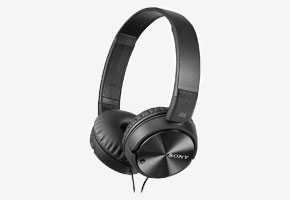 Sony Black On-Ear Noise Canceling Headphones