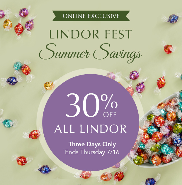 LINDOR Fest Summer Savings