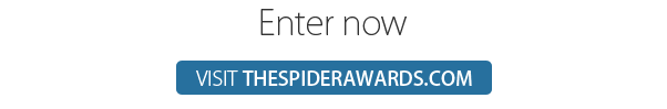 Enter now at THESPIDERAWARDS.COM