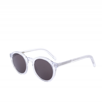 Monokel Eyewear Barstow Crystal Grey Lens Sunglasses