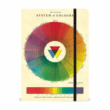 Color Wheel Notebook, 6" x 8"