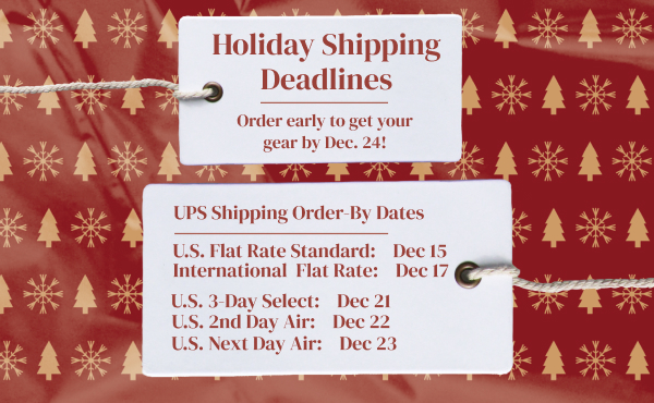 Holiday Shipping Deadlines