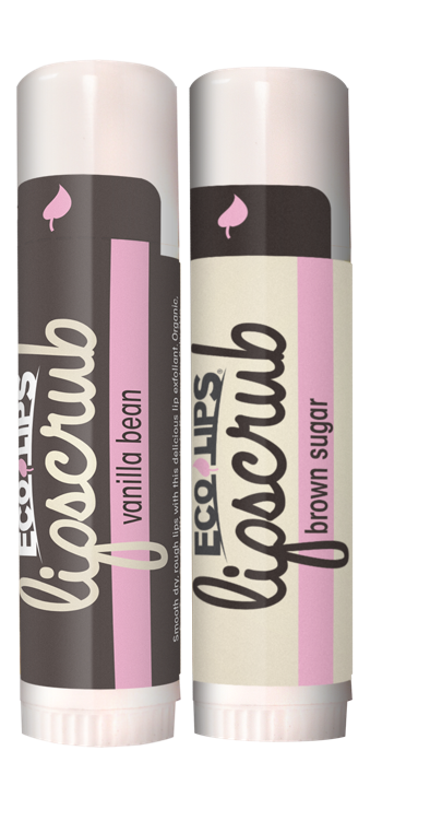 Image of Lip Scrub Sticks 2-Pack [Brown Sugar + Vanilla Bean]