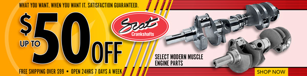 Save $50 on Scat Modern Muscle Engine Parts