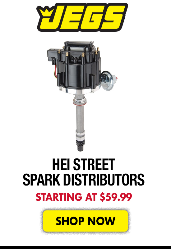 JEGS HEI Street Spark Distributors - Starting at $59.99