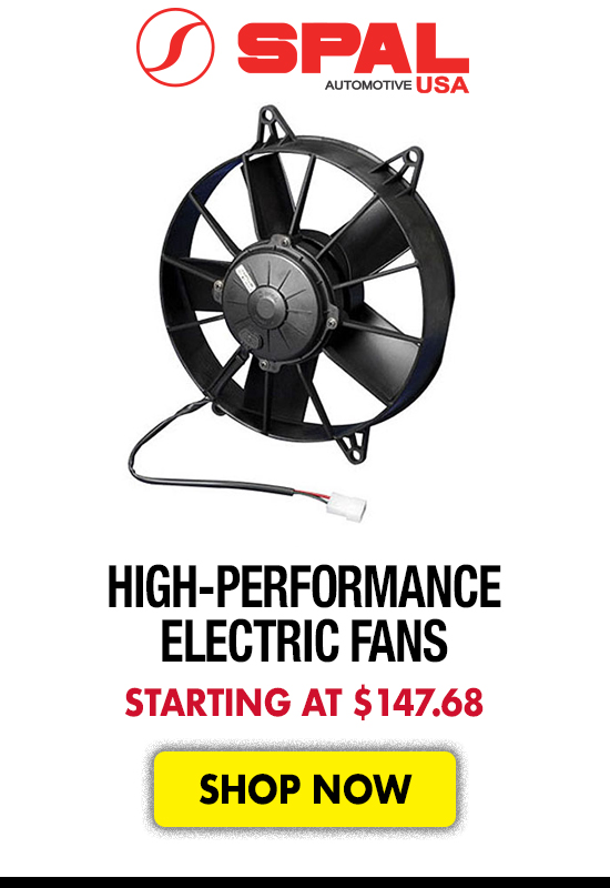 SPAL High-Performance Electric Fans - Starting at $147.68