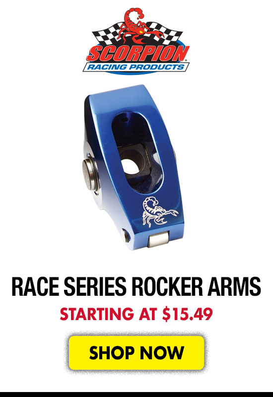 Scorpion Race Series Rocker Arms - Starting at $15.49 each