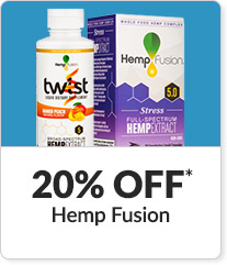20% off* all Hemp Fusion products