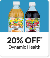20% off* all Dynamic Health products