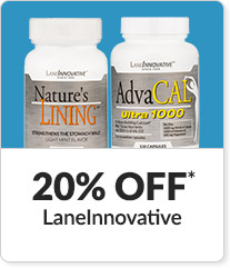 20% off* all LaneInnovative products