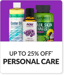 Up to 25% OFF* Personal Care