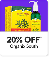 20% off* all Organix South products