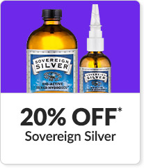 20% off* all Sovereign Silver products