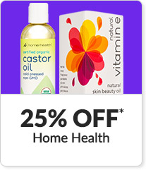 25% off* all Home Health products