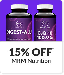 15% off* all MRM Nutrition products