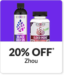 20% off* all Zhou products