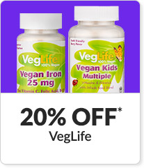20% off* all VegLife products