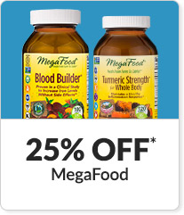 25% off* MegaFood products
