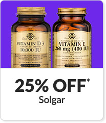 25% off* all Solgar products