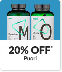 20% off* all Puori products