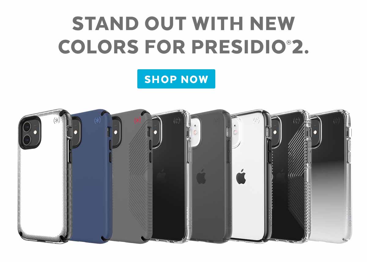 Stand out with new colors for Presidio 2. Shop now.